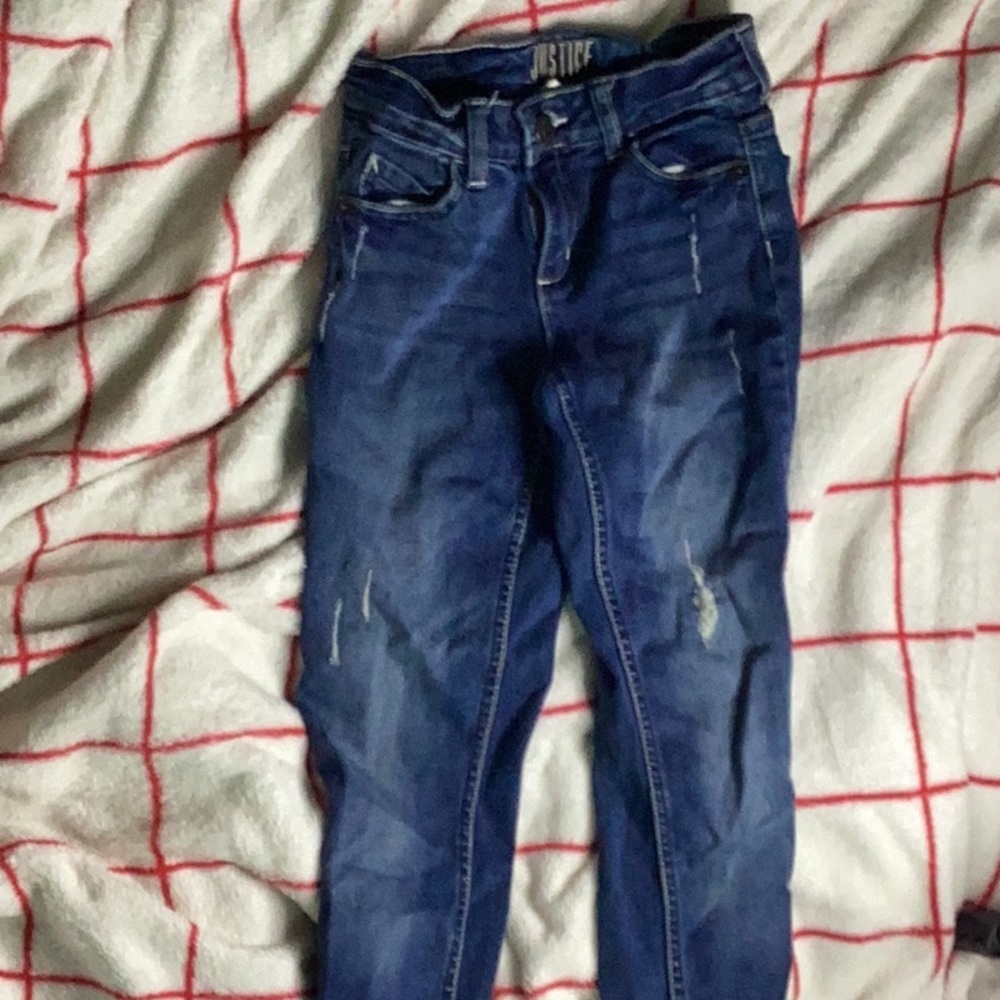 Justice super skinny jeans
